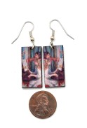 Girls at Piano Earrings